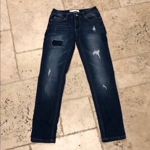 Cato distressed jeans size 2